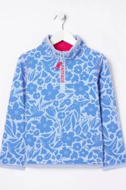 FatFace Blue Bude Tonal Floral Sweatshirt