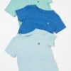 FatFace Blue Short Sleeve T-Shirts 3 Pack