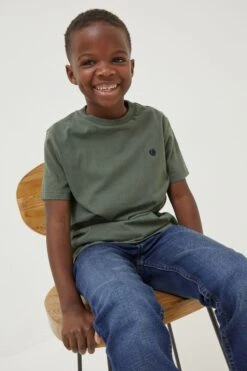 FatFace Blue Short Sleeve T-Shirts 3 Pack -Fat Face Shop D61449s5