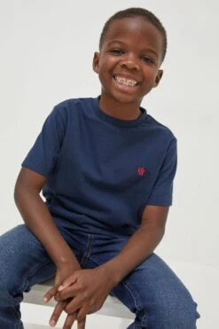 FatFace Blue Short Sleeve T-Shirts 3 Pack -Fat Face Shop D61449s6