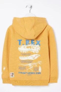 FatFace Yellow Zip Through Hoodie -Fat Face Shop D61455s7