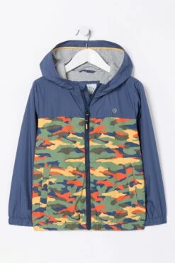 FatFace Blue Cagoule Jacket -Fat Face Shop D61459s5
