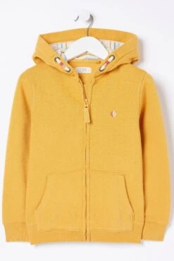 FatFace Yellow Bunny Zip Through Hoodie -Fat Face Shop D61478s10