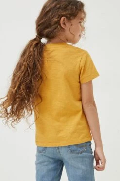 FatFace Yellow Short Sleeve T-Shirts 3 Pack -Fat Face Shop D61480s3