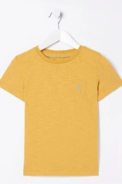 FatFace Yellow Short Sleeve T-Shirts 3 Pack -Fat Face Shop D61480s6