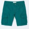 FatFace Green Lulworth Cargo Shorts -Fat Face Shop D61485s