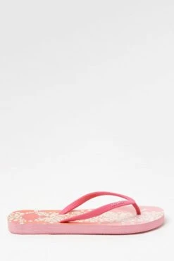 FatFace Pink Portloe Ombre Flip Flops