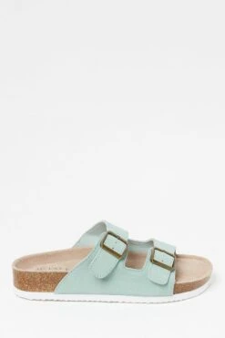FatFace Green Meldon Sandals