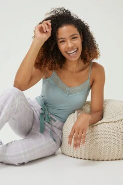 FatFace Green Lace Vest