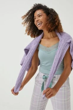 FatFace Green Lace Vest -Fat Face Shop D64 421s3