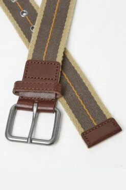 FatFace Yellow Jacob Webbing Belt -Fat Face Shop D64 472s3