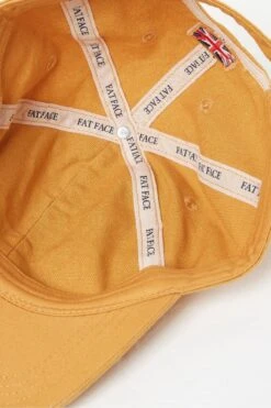FatFace Yellow Plain Baseball Cap -Fat Face Shop D64 475s3