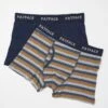 FatFace Blue Dorset Stripe Boxers Two Pack -Fat Face Shop D64457s