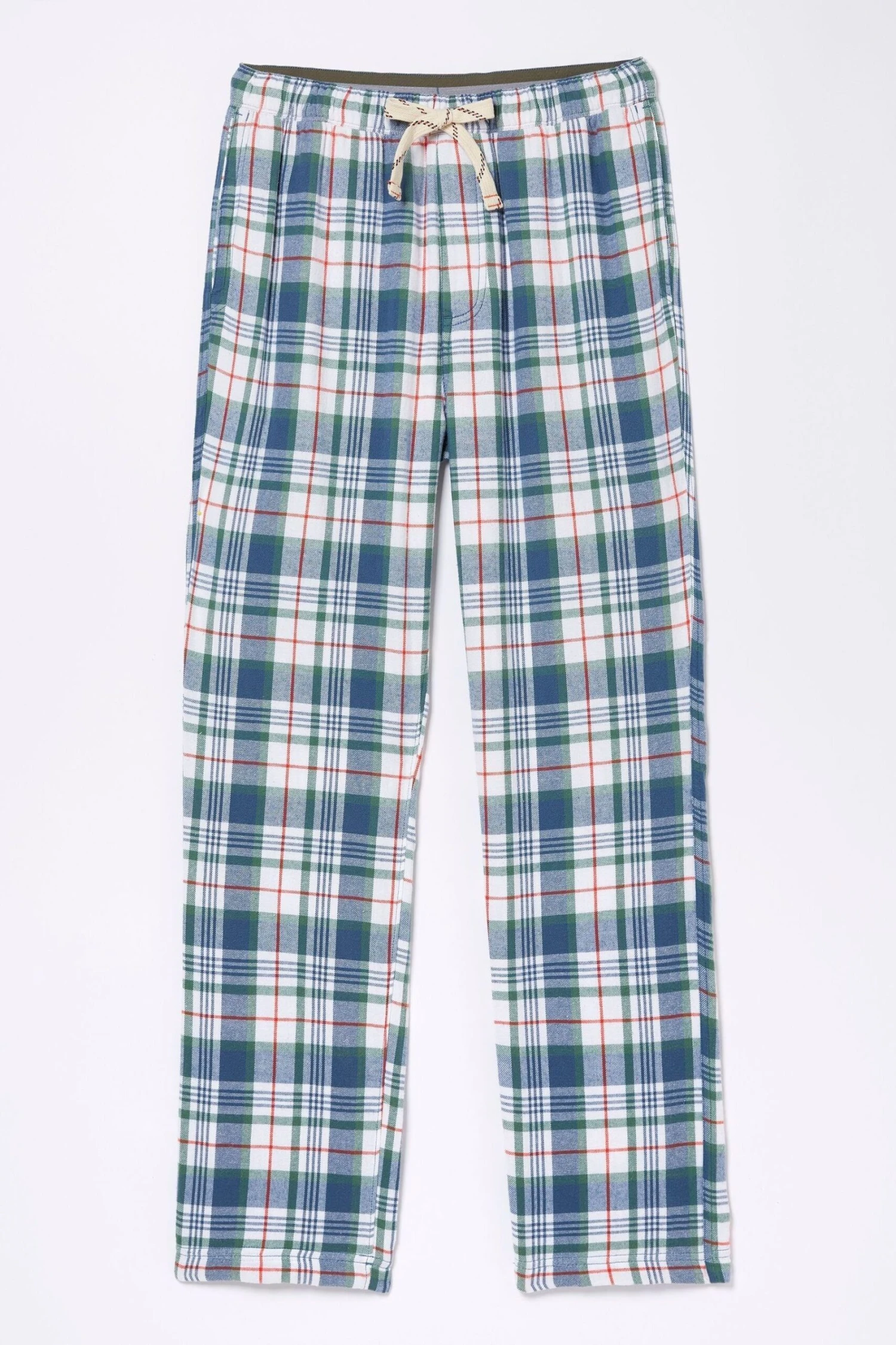 FatFace Blue Hawling Light Check Pyjama Bottoms 7 FatFace Blue Hawling Light Check Pyjama Bottoms - Image 5