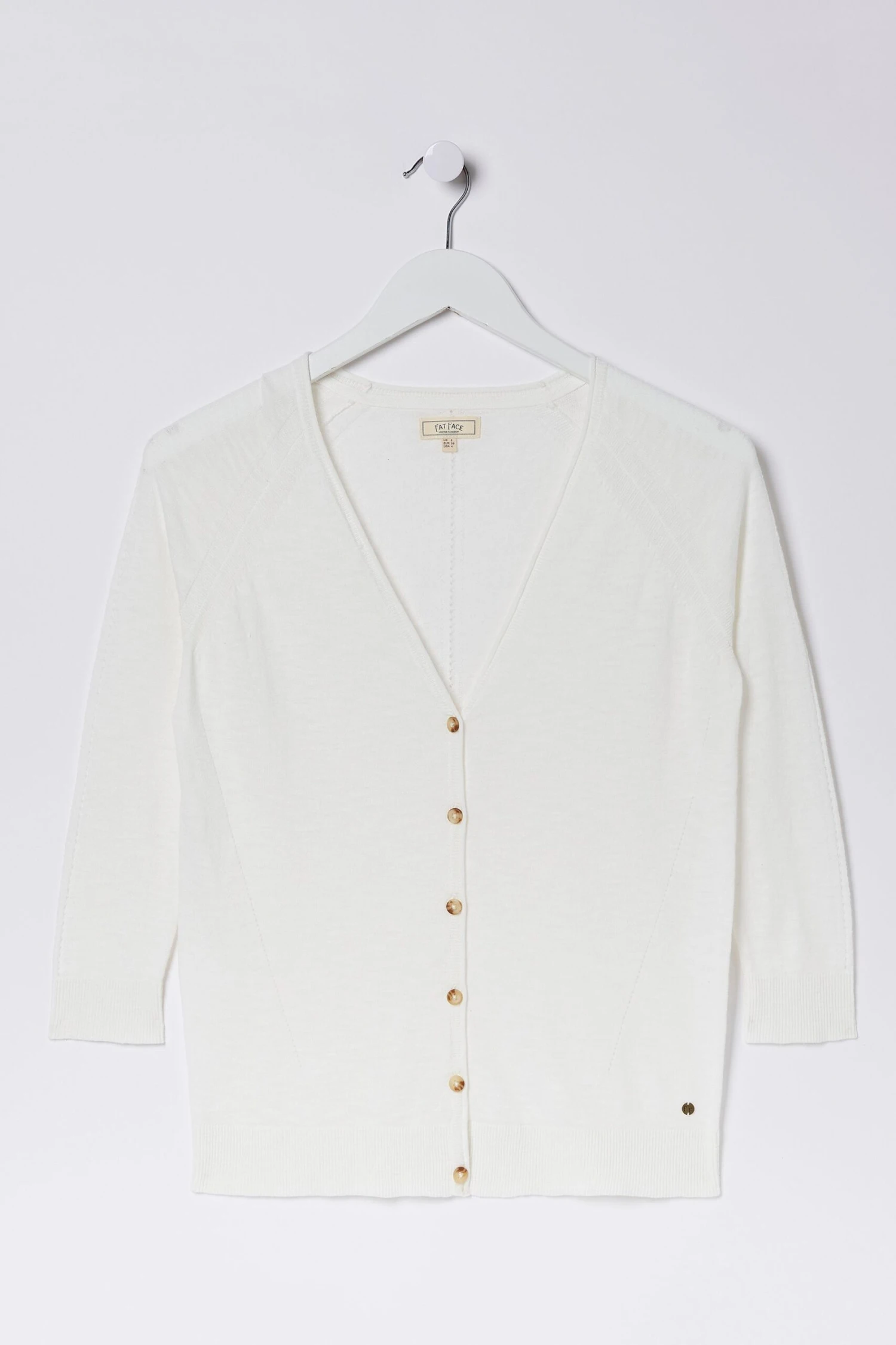 FatFace White Rose Cardigan 7 FatFace White Rose Cardigan - Image 5