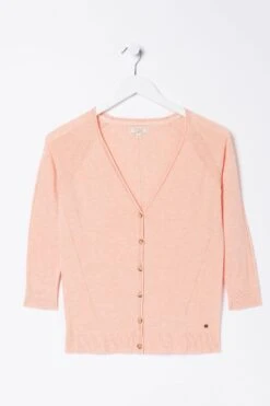 FatFace Pink Rose Cardigan -Fat Face Shop D69764s5
