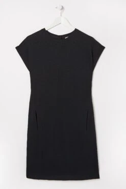 FatFace Iris Black Jersey Dress 9 FatFace Iris Black Jersey Dress -Fat Face Shop D69774s4