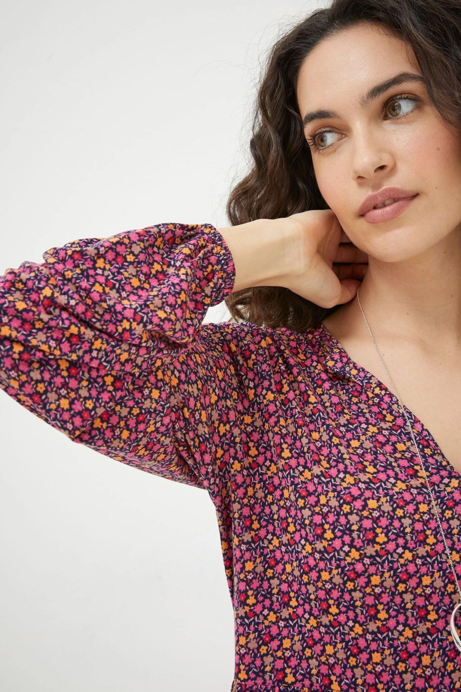 FatFace Red Poppy Retro Ditsy Tunic 6 FatFace Red Poppy Retro Ditsy Tunic - Image 4