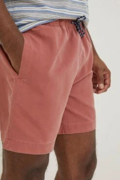 FatFace Orange Trevose Plain Swim Shorts -Fat Face Shop D70270s3