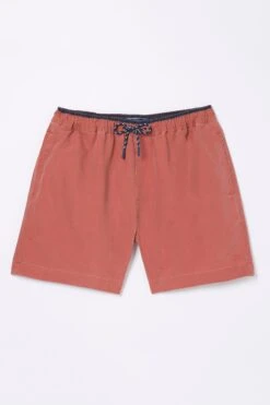 FatFace Orange Trevose Plain Swim Shorts -Fat Face Shop D70270s4