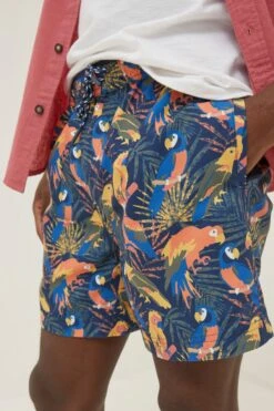FatFace Blue Trevose Parrot Swim Shorts 11 FatFace Blue Trevose Parrot Swim Shorts -Fat Face Shop D70273s3