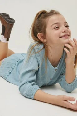 FatFace Green Adeline Embroidered Hem Dress 9 FatFace Green Adeline Embroidered Hem Dress -Fat Face Shop D70293s3