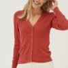 FatFace Red Elissa Cardigan -Fat Face Shop D78299s