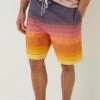 FatFace Orange Camber Ombre Swim Shorts -Fat Face Shop D78315s