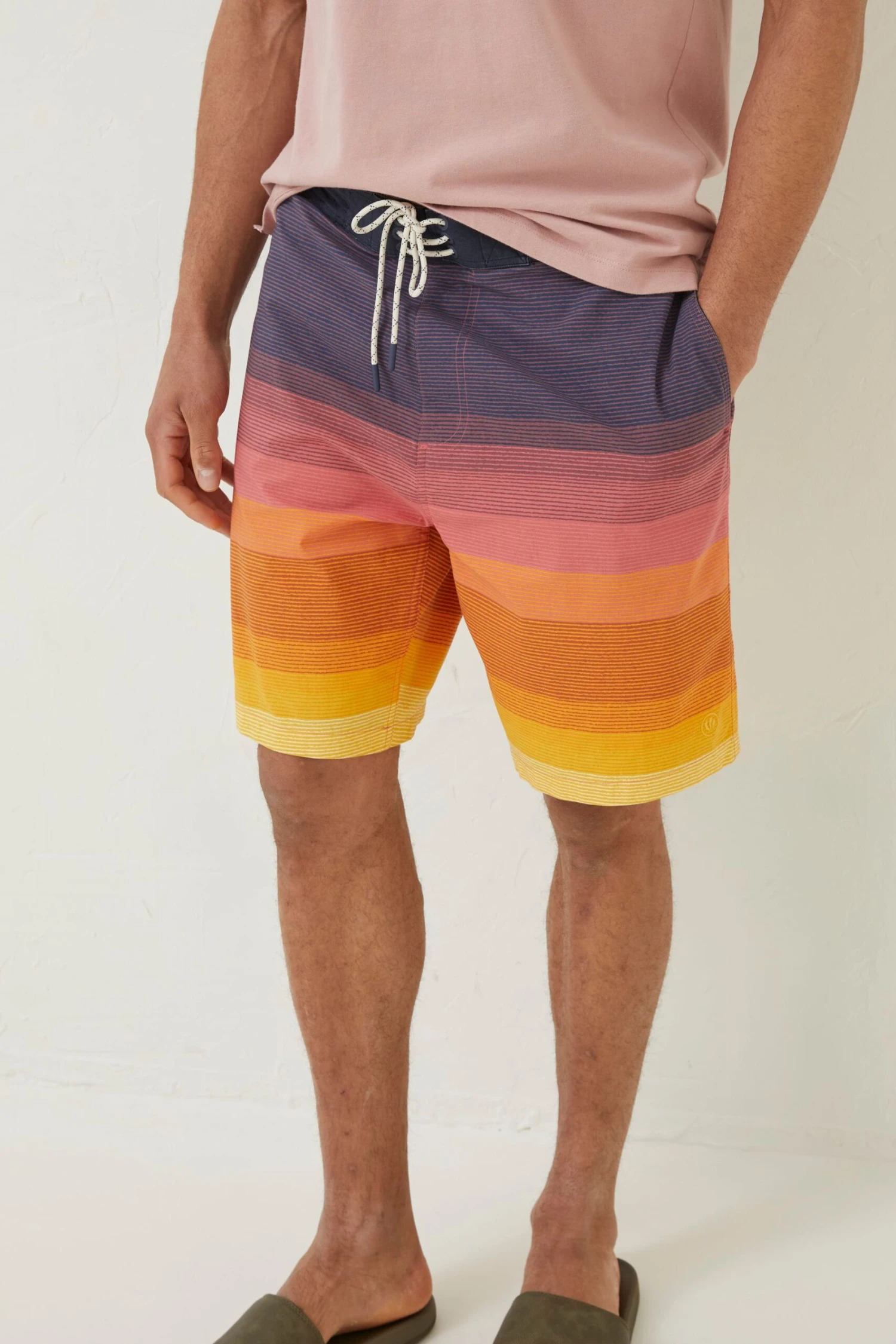 FatFace Orange Camber Ombre Swim Shorts 3 FatFace Orange Camber Ombre Swim Shorts