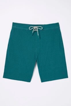 FatFace Green Camber Geo Print Swim Shorts -Fat Face Shop D78318s5