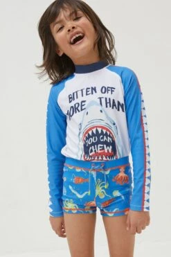 FatFace Blue Deep Sea Trunkies