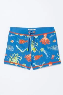 FatFace Blue Deep Sea Trunkies 9 FatFace Blue Deep Sea Trunkies -Fat Face Shop D78323s4