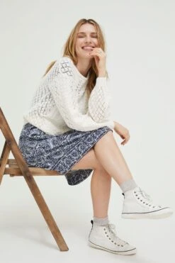 FatFace Natural Delilah Jumper -Fat Face Shop D78329s3