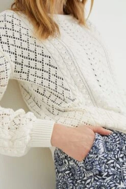 FatFace Natural Delilah Jumper -Fat Face Shop D78329s4