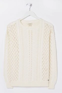 FatFace Natural Delilah Jumper -Fat Face Shop D78329s5