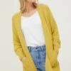 Fat Face Yellow Hannah Cardigan -Fat Face Shop D90546s