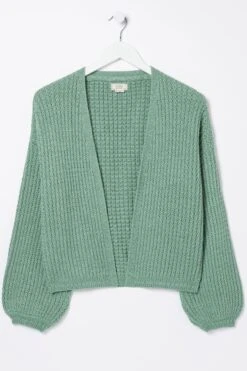 FatFace Green Anna Cardigan -Fat Face Shop D90549s5