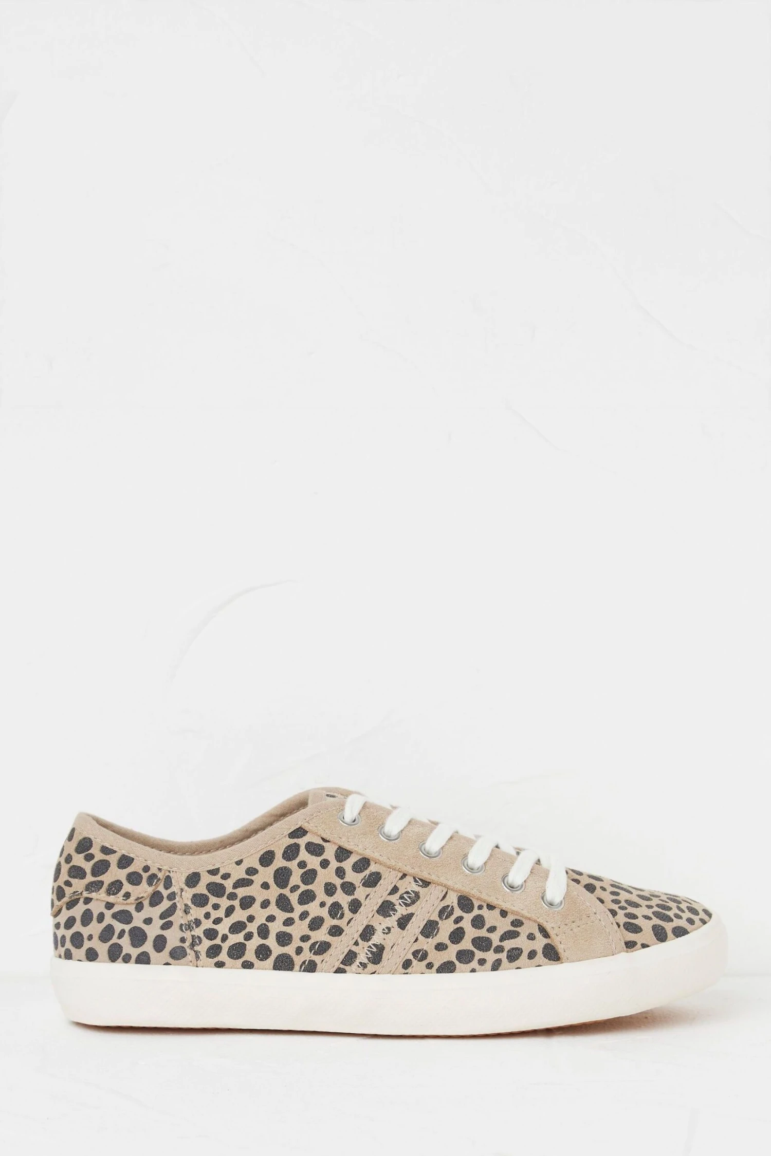 FatFace Natural Harlow Animal Print Trainers 3 FatFace Natural Harlow Animal Print Trainers