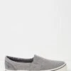 FatFace Grey Ollie Slip On Trainers