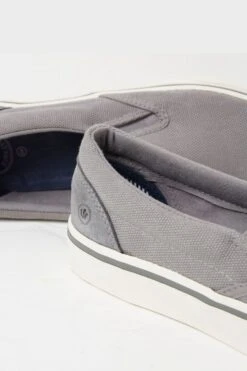 FatFace Grey Ollie Slip On Trainers -Fat Face Shop D90554s3