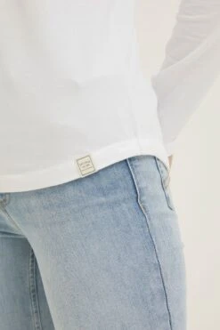 FatFace Bree White Organic Cotton T-Shirt -Fat Face Shop D90569s4