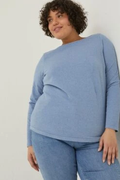 FatFace Blue Bree Organic Cotton T-Shirt