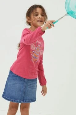 FatFace Red Bee Graphic T-Shirt