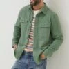 FatFace Green Rafety Twill Shirt -Fat Face Shop D91531s