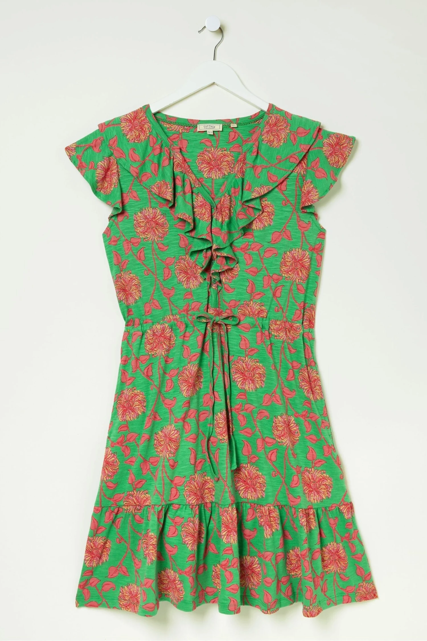 FatFace Riley Bali Green Jersey Dress 7 FatFace Riley Bali Green Jersey Dress - Image 5