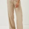 FatFace Naturals Ives Wide Leg Linen Trousers -Fat Face Shop M85882s