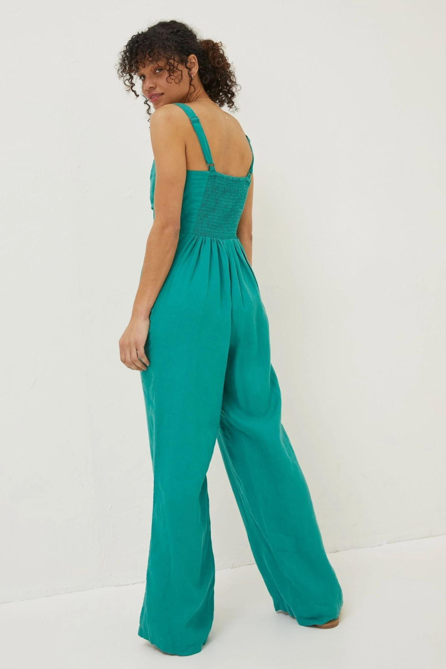 FatFace Vic Linen Jumpsuit 4 FatFace Vic Linen Jumpsuit - Image 2