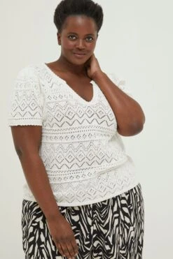 FatFace Chiara Knitted Top -Fat Face Shop M85991s4