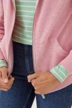 FatFace Pink Amy Zip Through Hoodie -Fat Face Shop M86570s4