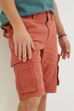 FatFace Orange Breakyard Cargo Shorts 8 FatFace Orange Breakyard Cargo Shorts -Fat Face Shop M87837s3